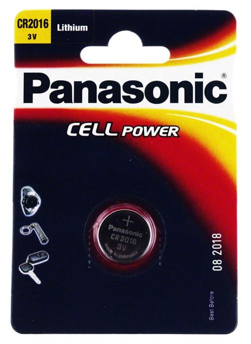 Pilha Alcalina Panasonic CR2016 Cell Power 3V Sale