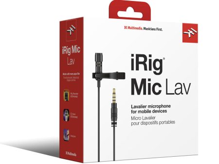 IK Multimedia iRig Mic Lavalier Microphone on Sale