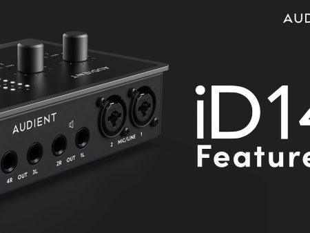 Audient ID14 MKii 10-in 4-out USB-C Desktop Audio Interface Fashion