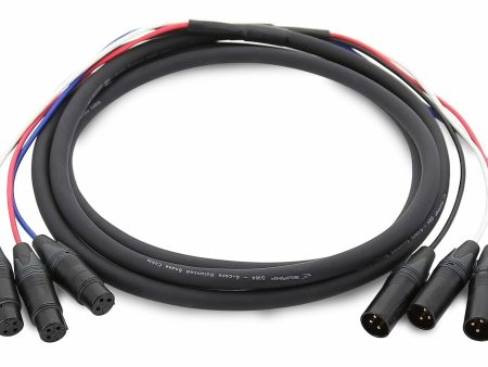 4ch Multicore XLR Snake Cable (10m) Fashion