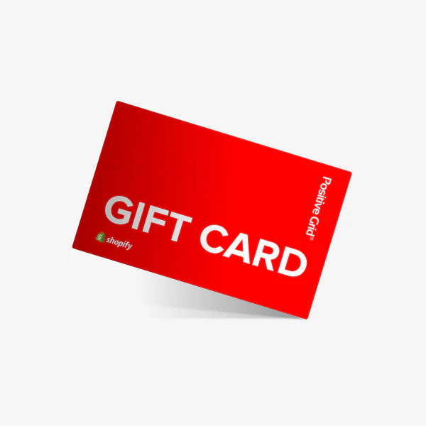 Positive Grid Gift Card Online now