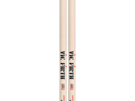 Vic Firth American Classic PureGrit Drum Sticks 5B Wood Discount