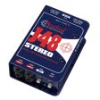 Radial Engineering J48 Stereo Phantom Powered Active DI Box Cheap