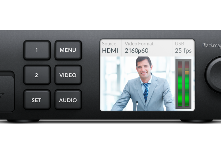 Blackmagic Web Presenter w Teranex Mini Smart Panel Supply