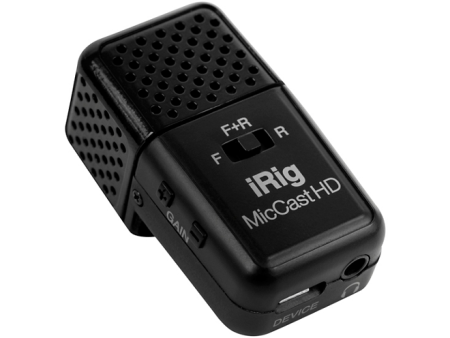 IK Multimedia iRig Mic Cast HD for Mac and Select Android Devices Fashion