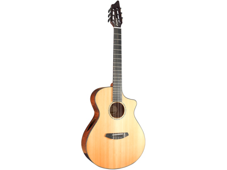 Breedlove Solo Concert Cutaway CE Nylon String Acoustic-Electric Guitar Natural For Discount