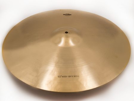 Wuhan 22  Western Medium Heavy Ride Cymbal Hot on Sale