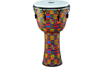 Meinl Mechanically Tuned Djembe with Synthetic Shell and Head 14 in. Kenyan Quilt Hot on Sale