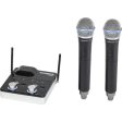 Samson Concert 288m Handheld Dual-Channel Wireless Handheld Microphone System (D: 542 to 566 MHz) Cheap