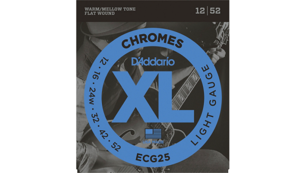 D Addario ECG25 Chromes Light Electric Guitar Strings Sale