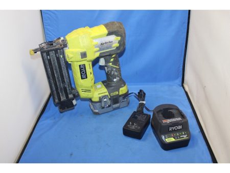 Ryobi P320 18V 18GA Cordless Brad Nailer Hot on Sale