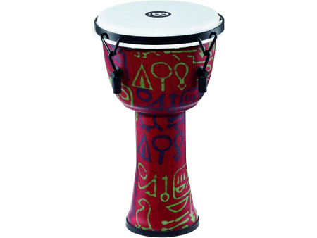 Meinl 8  Mechanically Tuned Travel Series Djembe- Pharaoh s Script For Discount