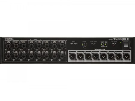 Yamaha Tio1608-D Digital Stage Box with Dante (OUT OF STOCK) For Discount