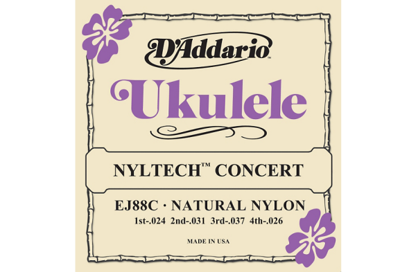 D Addario EJ88C Nyltech Concert Ukulele Strings For Sale