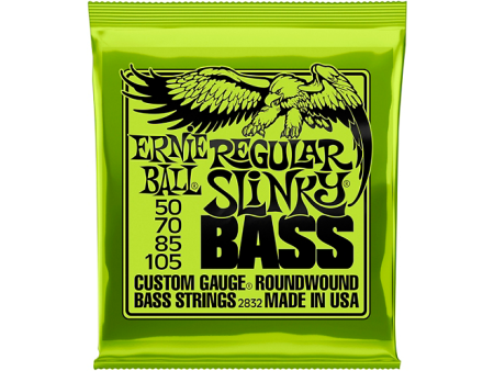 Ernie Ball 2832 Regular Slinky Roundwound Bass Strings Online Sale