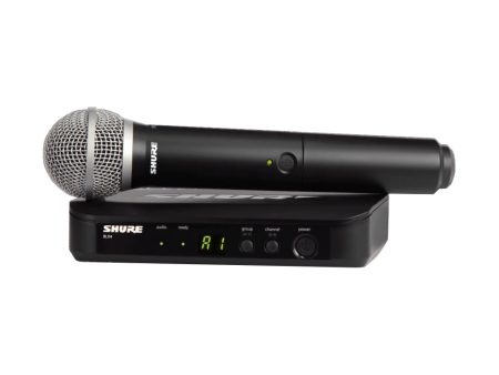 Shure BLX24 PG58 J10 Handheld Wireless System For Sale