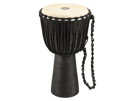 Meinl African Style Djembe Drum X-Large Black River Carved Online Hot Sale