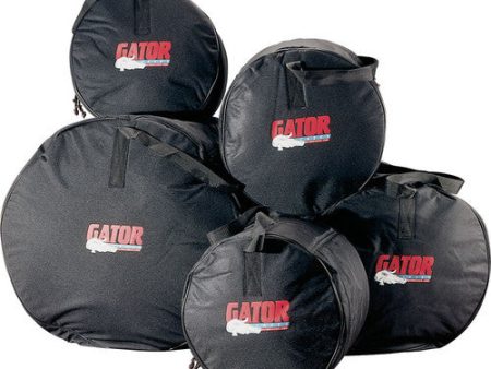 Gator Cases GP-FUSION-100 5-Piece Fusion Drum Set Protechtor Bags (Black) Online