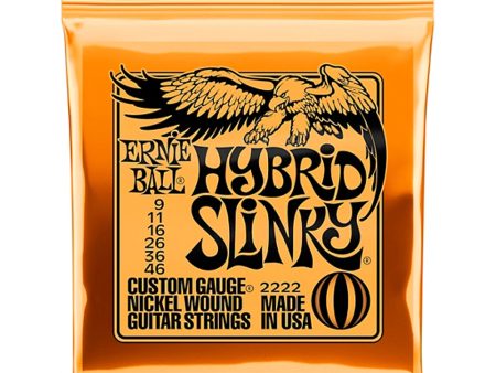 Ernie Ball 2222 Nickel Hybrid Slinky Electric Guitar Strings Sale