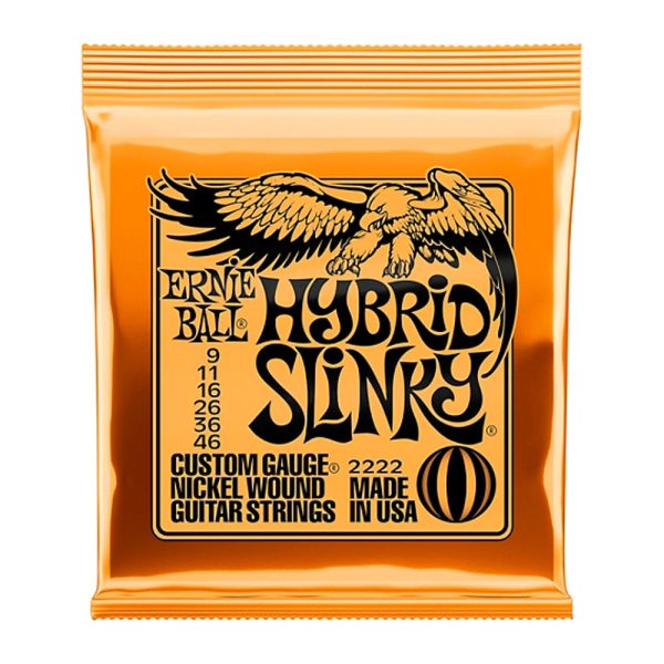 Ernie Ball 2222 Nickel Hybrid Slinky Electric Guitar Strings Sale