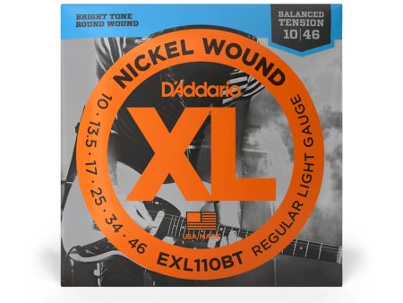 D Addario EXL110BT Balanced Tension Lite Electric Guitar Strings Single-Pack Hot on Sale