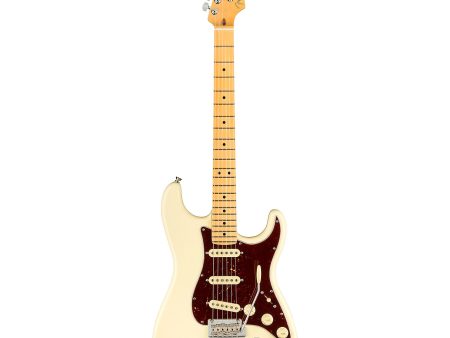 Fender American Professional II Stratocaster Maple Fingerboard Electric Guitar Olympic White Online now