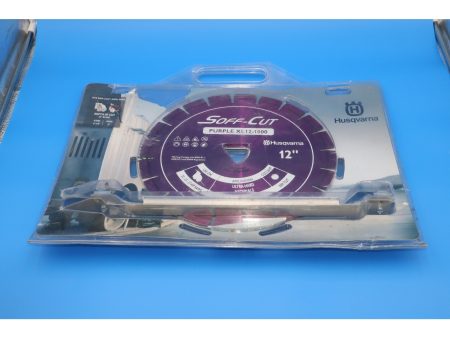 Husqvarna Purple XL12-1000 Soff-Cut Diamond Blade for Concrete Saw Fashion