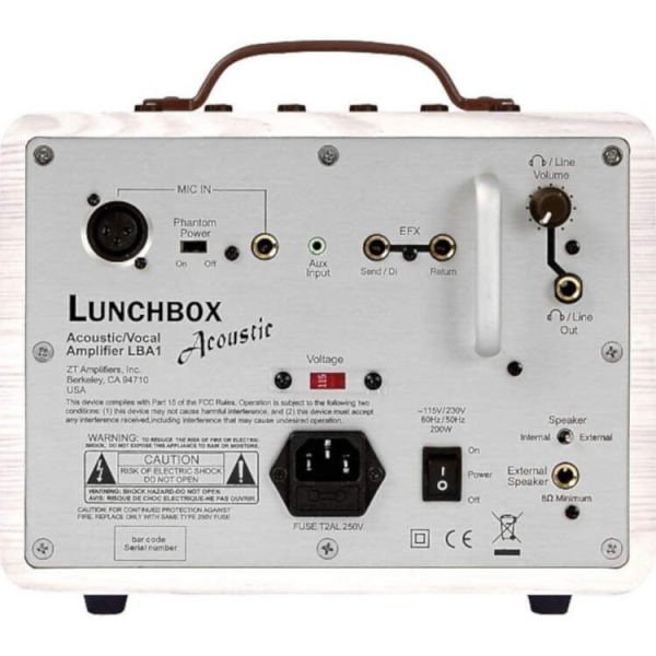 ZT LBA1 Lunchbox 2-Channel Acoustic Amplifier Online Hot Sale