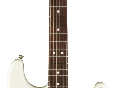 Fender American Performer Stratocaster Electric Guitar - Aged White For Sale