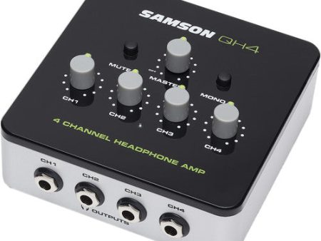 Samson QH4 4-Channel Headphone Amplifier Supply