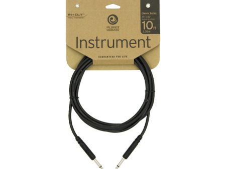 D Addario Planet Waves Classic Instrument Cable Straight-Straight 10 ft. Cheap