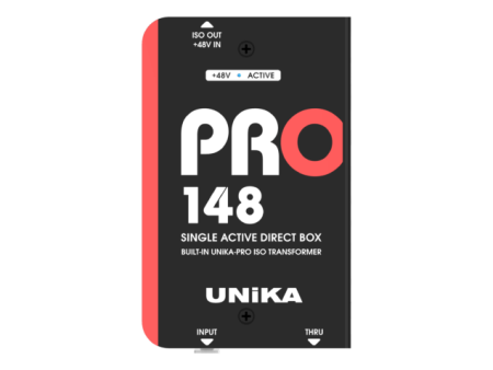 Unika Pro Audio PRO-148 Active DI Fashion