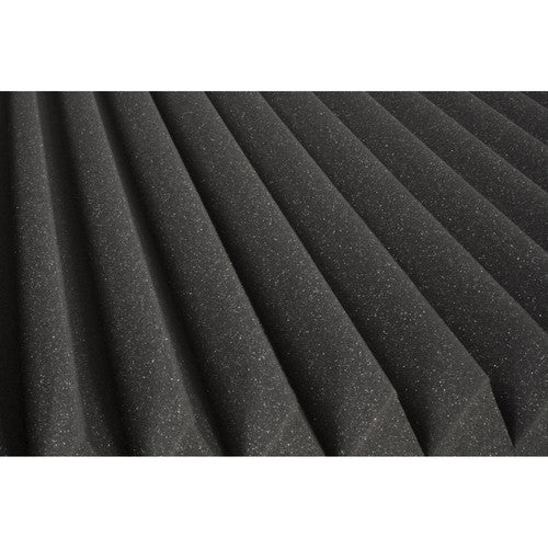 Ultimate Support 2  Wedge-Style Absorption Studio Foam Panel 24 x 24  (12-Pack, Charcoal) Sale