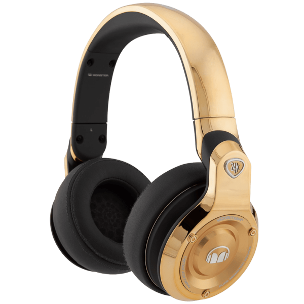 Monster 24K Over Ear Headphones For Cheap