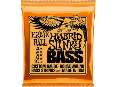 Ernie Ball 2833 Hybrid Slinky Roundwound Bass Guitar Strings Online Hot Sale