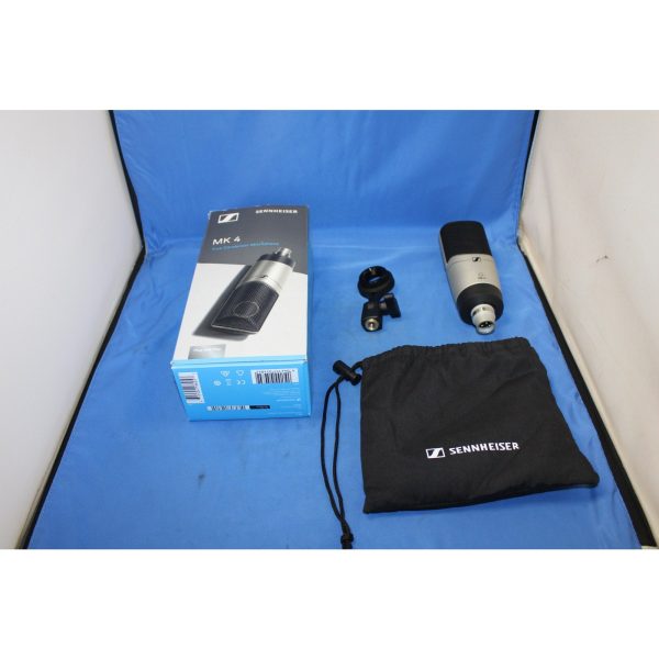 Sennheiser MK4 Cardioid Condenser Studio Microphone Hot on Sale