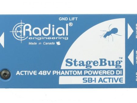 Radial Engineering StageBug SB-1 Active DI Box Cheap