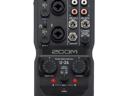 Zoom U-24 Handy Audio Interface Sale