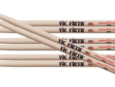 Vic Firth 4 for 3 5AN Nylon Drumstick Pack Online Hot Sale