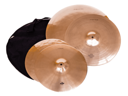 Wuhan Western Style B20 Cymbal Set with Included Bag Fashion