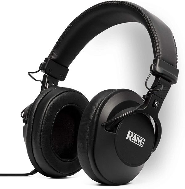 Rane RH-50 High-Fidelity Over-Ear Headphones 1 4” Adapter Included on Sale