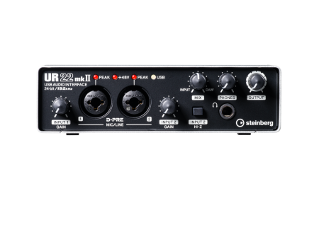 Steinberg UR22mkII - USB 2.0 Audio Interface with Dual Mic Preamps Hot on Sale