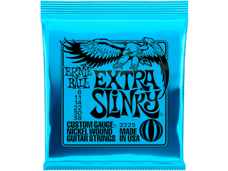 Ernie Ball 2225 Nickel Extra Slinky Electric Guitar Strings Discount