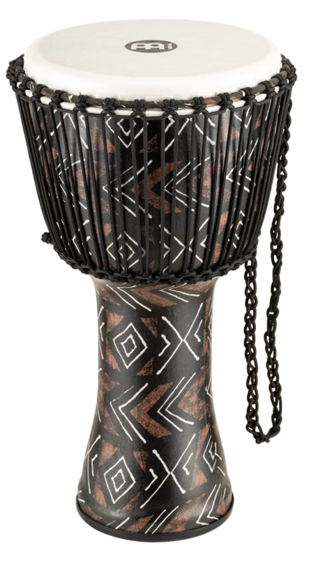 Meinl 12  Rope Tuned Travel Series Djembe Synthethic Head Kanga Sarong Online