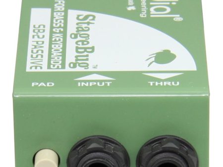 Radial Engineering StageBug SB-2 Passive DI Box Hot on Sale