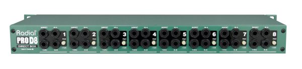 Radial Engineering ProD8 - 8 Ch Rackmountable Passive DI Box Online now