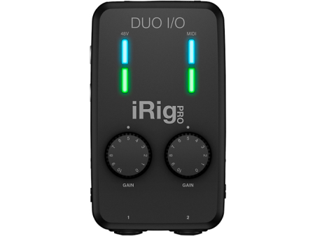 IK Multimedia iRig Pro Duo I O Audio MIDI Interface For Sale