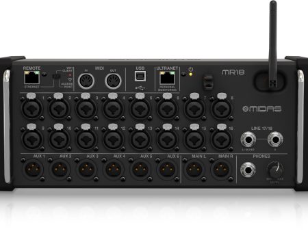 Midas MR18 Digital Mixer for iPad Android Tablets Online Sale