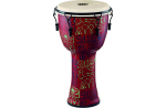 Meinl Mechanically Tuned Djembe with Synthetic Shell and Goat Skin Head 12 in. Pharaoh s Script Fashion