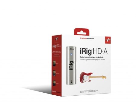 IK Multimedia iRig HD-A Guitar Interface For Android Hot on Sale